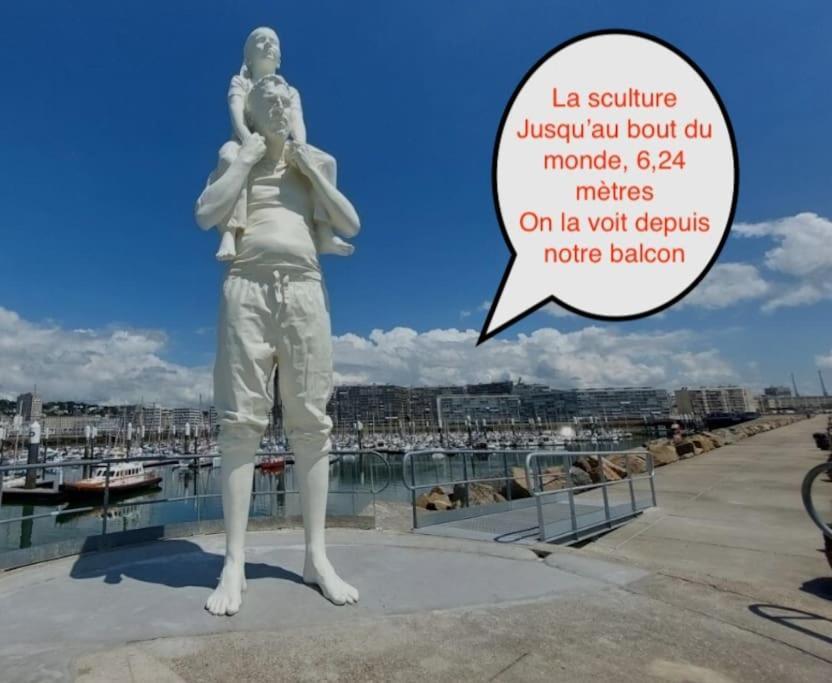 Le Cocon De Jade, La Mer A Perte De Vue Le Havre Exteriér fotografie